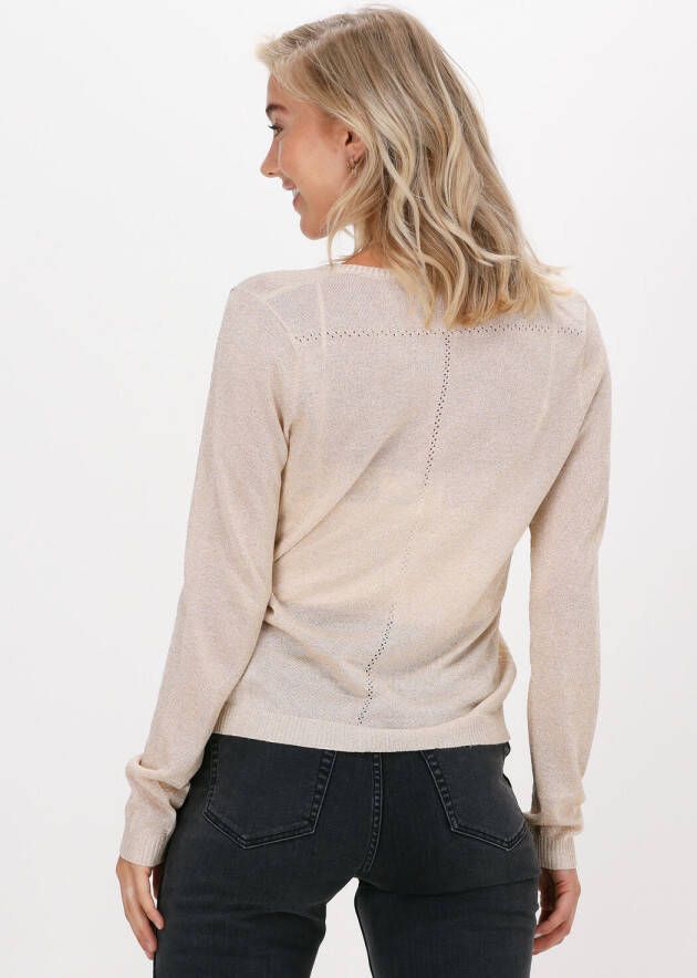 MINUS Dames Truien & Vesten New Laura Cardigan Goud
