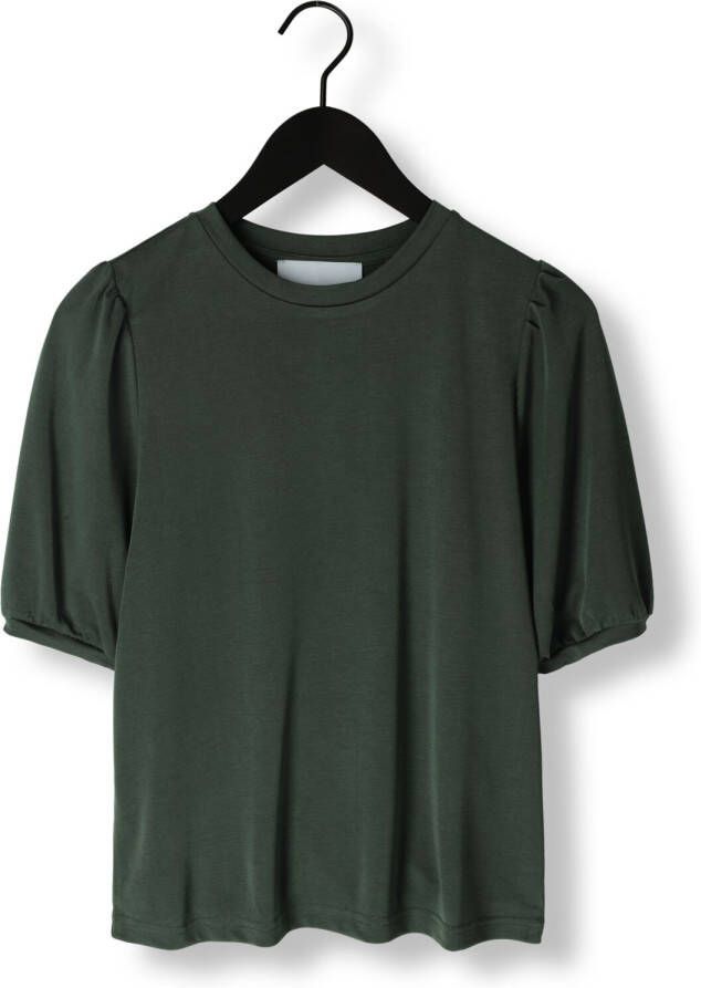 MINUS Dames Tops & T-shirts Darsy Puff Sleeve T-shirt Groen