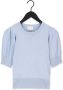 MINUS Dames Tops & T-shirts Liva Knit Tee Lichtblauw - Thumbnail 2