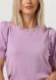 MINUS Dames Tops & T-shirts Liva Knit Tee Paars - Thumbnail 2