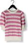 MINUS Dames Tops & T-shirts Georgina Knit T-shirt Roze - Thumbnail 3