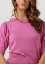 MINUS Dames Tops & T-shirts Liva Knit Tee Roze - Thumbnail 2