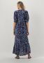 Moliin Lucille Maxi Jurk Blauw Multicolor Dames - Thumbnail 4