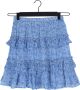 Moliin Carly Blauwe Minirok Blue Dames - Thumbnail 2