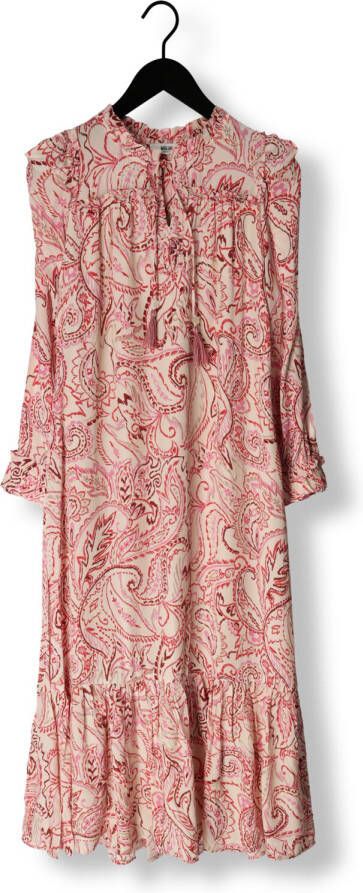 Moliin Bruine Midi Jurk Rosalie