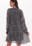 Moliin Tiana Zwarte Midi Jurk Multicolor Dames - Thumbnail 3