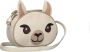 Molo Llama Schoudertas Beige Leer Beige Dames - Thumbnail 2