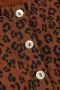 MOODSTREET Meisjes Jurken Dress Recycled Pes Aop Leopard Bruin - Thumbnail 3