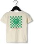 Moodstreet Gebroken Wit T-shirt T-shirt With Chest And Back Print - Thumbnail 3