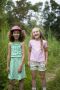 MOODSTREET Meisjes Jurken Fancy Striped Sleeveless Dress Groen - Thumbnail 4