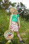 MOODSTREET Meisjes Tops & T-shirts Smock Top With Ruffle Sleeves Groen - Thumbnail 4