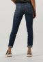 MOS MOSH Blauwe Jeans met Geborduurde Details en Mid High-Rise Taille Blue Dames - Thumbnail 5