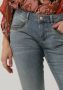 Mos Mosh high waist slim fit jeans Naomi Ida light blue denim - Thumbnail 4
