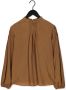MOS MOSH Dames Blouses Fina Pepita Blouse Bruin - Thumbnail 3
