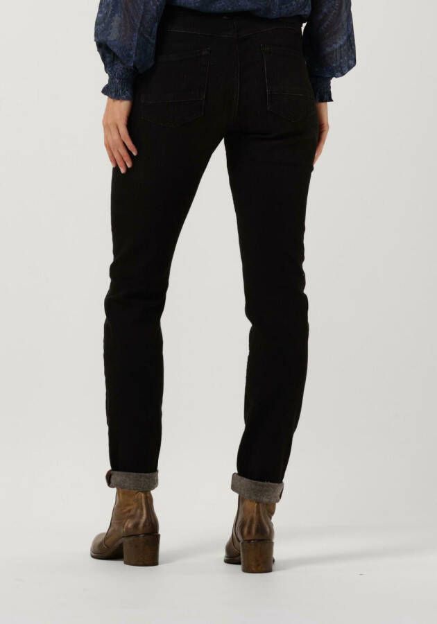 Mos Mosh Grijze Skinny Jeans Naomi Chain Brushed Jeans