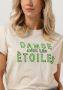 MOS MOSH Dames Tops & T-shirts Gia Glam Tee Groen - Thumbnail 4