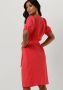 Mos Mosh jurk Maeve Leia van gerecycled polyester rood - Thumbnail 7