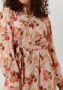 MOS MOSH Midi-jurk met all-over bloe motief model 'EMMERSON' - Thumbnail 3