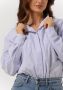MSCH Copenhagen gestreepte blouse Olisa Haddis van biologisch katoen lichtblauw - Thumbnail 5