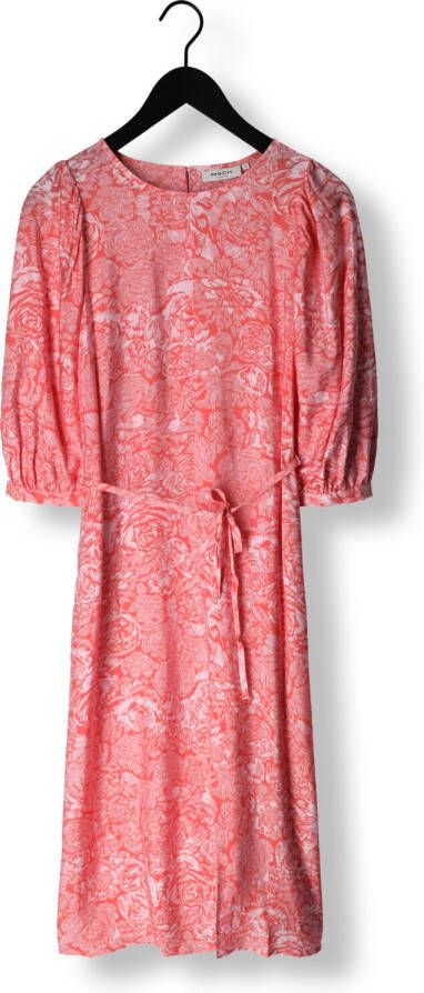 MSCH COPENHAGEN Dames Jurken Divina Ladonna 3 4 Dress Aop Roze