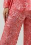 MSCH Copenhagen wide leg pantalon MSCHMaricel Myrina met all over print roze - Thumbnail 3