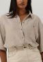 MSCH Copenhagen gemêleerde blouse MSCHGinia 2 4 Shirt met linnen zand - Thumbnail 3