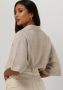 MSCH Copenhagen gemêleerde blouse MSCHGinia 2 4 Shirt met linnen zand - Thumbnail 5