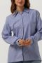 My Essential Wardrobe Klassieke Blauw Gestreepte Blouse Blue Dames - Thumbnail 6
