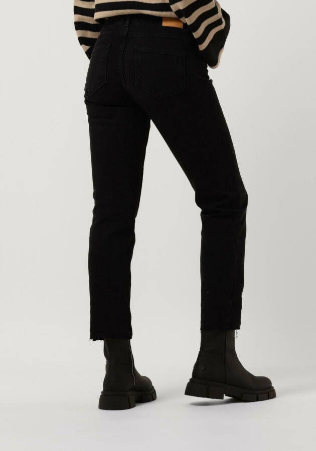 MY ESSENTIAL WARDROBE Dames Jeans Elly 104 High Straight Y Donkergrijs