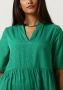 My Essential Wardrobe Groene Linemw Lange Jurk Green Dames - Thumbnail 2