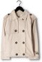 My Essential Wardrobe Dames Jassen Miramw Short Trenchcoat Beige Dames - Thumbnail 3