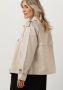 My Essential Wardrobe Dames Jassen Miramw Short Trenchcoat Beige Dames - Thumbnail 4