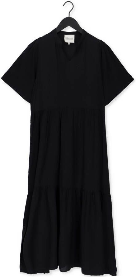 My Essential Wardrobe Zwarte Maxi Jurk Alexa Long Dress