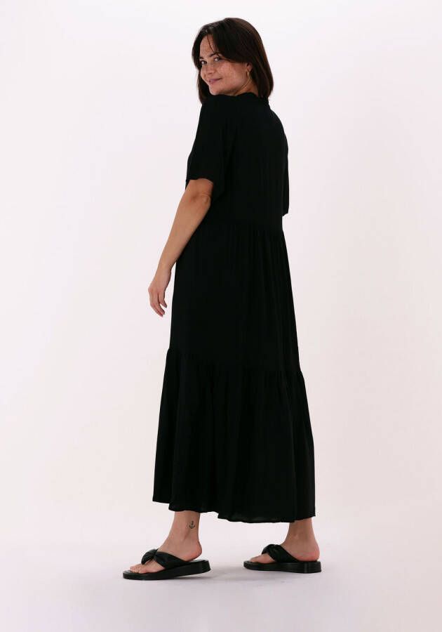 My Essential Wardrobe Zwarte Maxi Jurk Alexa Long Dress