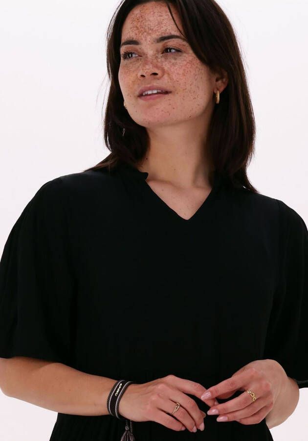 My Essential Wardrobe Zwarte Maxi Jurk Alexa Long Dress