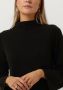 My Essential Wardrobe Eenvoudige Zwarte Kraagjurk Black Dames - Thumbnail 3