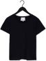 MY ESSENTIAL WARDROBE Dames Tops & T-shirts 09 The Otee Slub Yarn Jersey Zwart - Thumbnail 6