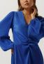 NEO NOIR Dames Jurken Lettie Solid Dress Blauw - Thumbnail 4