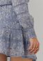 NEO NOIR Dames Rokken Cosy S Stencil Flower Skirt Blauw - Thumbnail 2