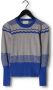 NEO NOIR Gestreepte Gebreide Blouse Blue Dames - Thumbnail 3
