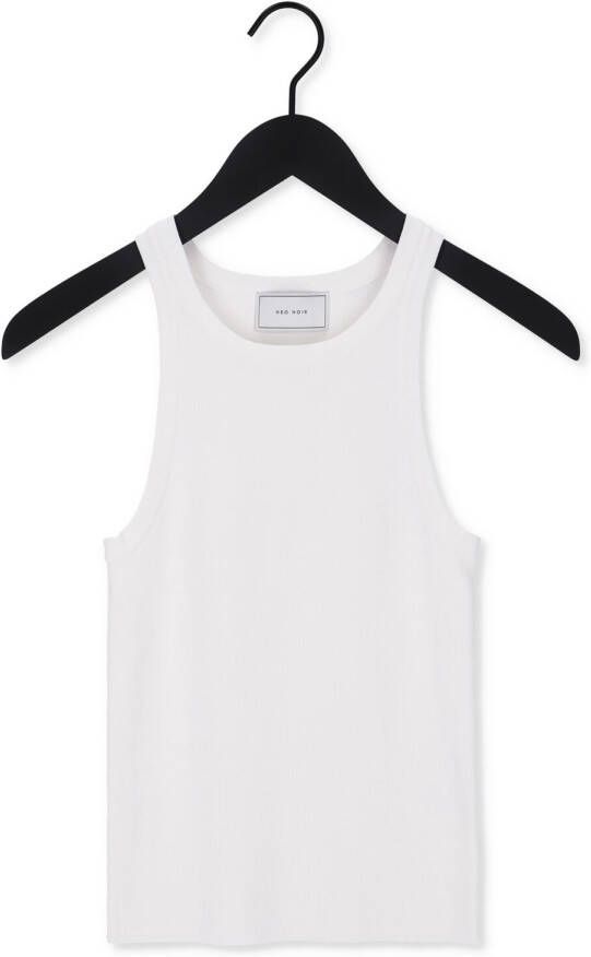 NEO NOIR Dames Tops & T-shirts Willy Knitted Top Gebroken Wit
