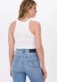 NEO NOIR Dames Tops & T-shirts Willy Knitted Top Gebroken Wit - Thumbnail 3