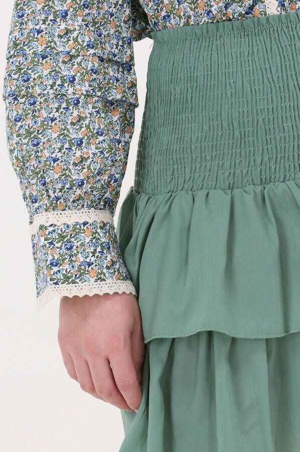 Neo Noir Groene Minirok Carin Skirt