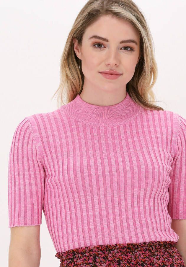 NEO NOIR Dames Tops & T-shirts Malloy Space Dye Blouse Roze