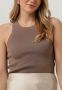 NEO NOIR Dames Tops & T-shirts Willy Knitted Top Taupe - Thumbnail 2