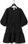 NEO NOIR Dames Jurken Dayana Jacquard Dress Zwart - Thumbnail 2
