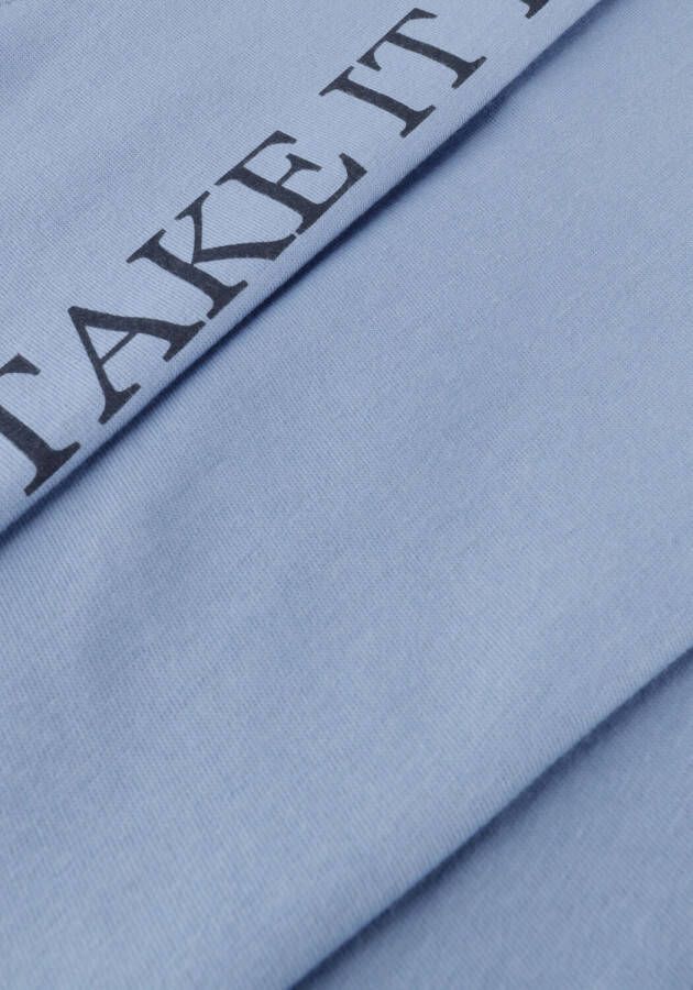 NIK & NIK Jongens Polo's & T-shirts Take It Easy T-shirt Blauw