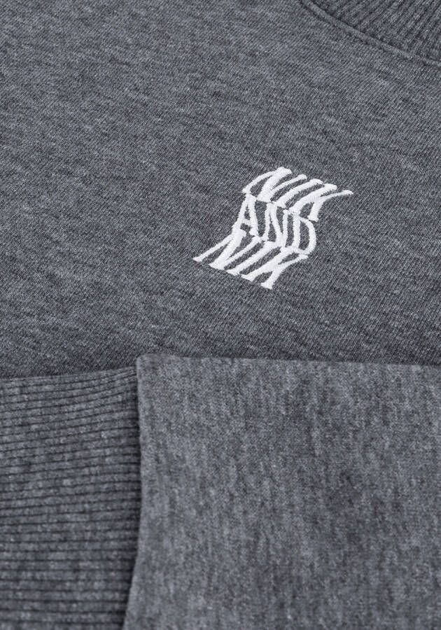 Nik & Nik Grijze Sweater Swirl Logo Sweatshirt