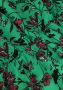 NIK&NIK gebloemde jurk Verona van gerecycled polyester groen fuchsia Meisjes Gerecycled polyester (duurzaam) Ronde hals 176 - Thumbnail 4