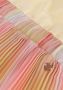 NONO jurk Melany van gerecycled polyester roze lichtgeel - Thumbnail 3
